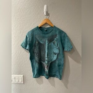 The Mountain “T-Rex” Huge Head‎ Face Shirt Size Youth XL